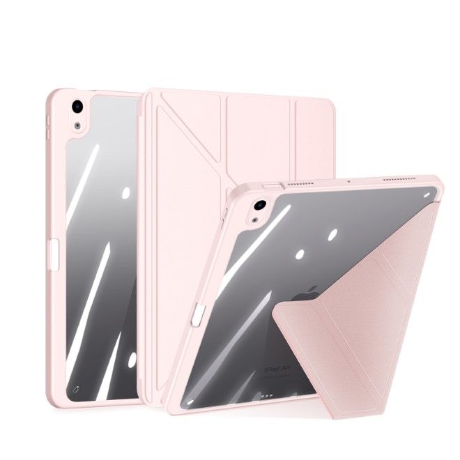 Dux Ducis - iPad Air 11 (2025/2024/2022/2020) Hülle - Leder Bookcover - Magi Series - pink