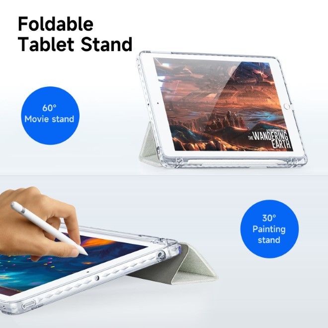 Dux Ducis - iPad 9.7 (2018/2017) / Air / Air 2 Hülle - Leder Bookcover - Unid Series - grün