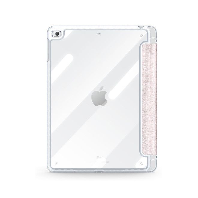Dux Ducis - iPad 9.7 (2018/2017) / Air / Air 2 Hülle - Leder Bookcover - Unid Series - rosa