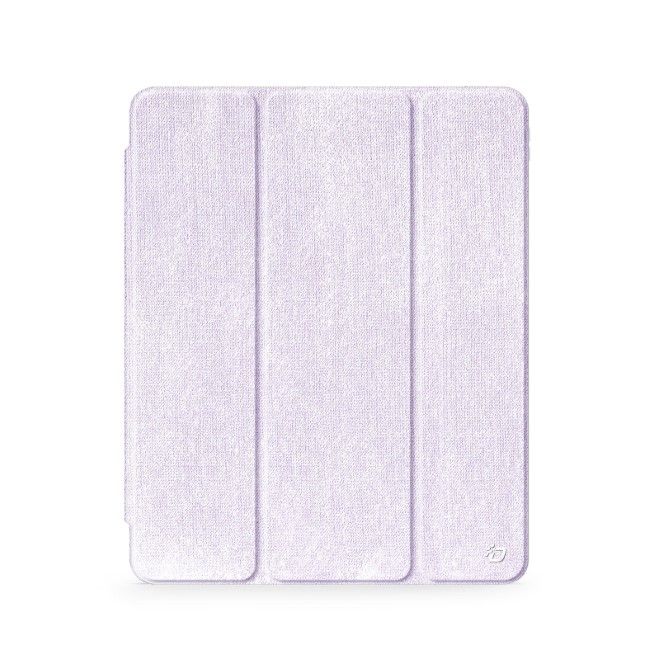 Dux Ducis - iPad 9.7 (2018/2017) / Air / Air 2 Hülle - Leder Bookcover - Unid Series - purpur