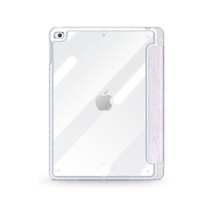 Dux Ducis - iPad 9.7 (2018/2017) / Air / Air 2 Hülle - Leder Bookcover - Unid Series - purpur
