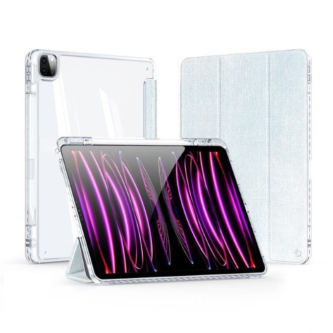 Dux Ducis - iPad Air 11 (2025/2024/2022/2020) / iPad Pro 11 (2022/2021/2020) Hülle - Leder Bookcover - Unid Series - blau