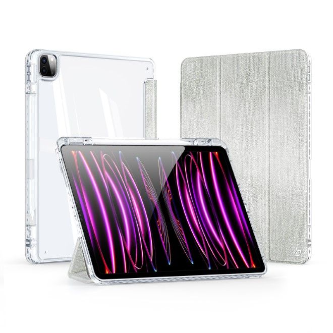 Dux Ducis - iPad Air 11 (2025/2024/2022/2020) / iPad Pro 11 (2022/2021/2020) Hülle - Leder Bookcover - Unid Series - grün