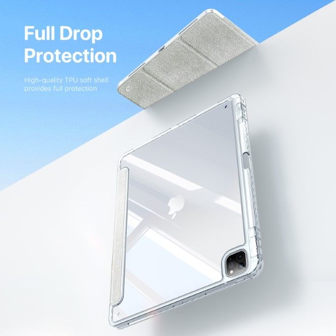 Dux Ducis - iPad Air 11 (2025/2024/2022/2020) / iPad Pro 11 (2022/2021/2020) Hülle - Leder Bookcover - Unid Series - grün