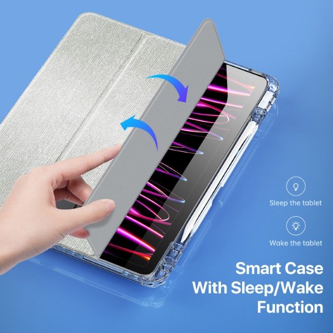 Dux Ducis - iPad Air 11 (2025/2024/2022/2020) / iPad Pro 11 (2022/2021/2020) Hülle - Leder Bookcover - Unid Series - grün