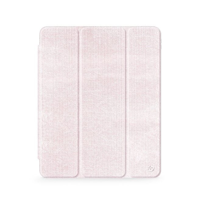 Dux Ducis - iPad Air 13 (2025/2024) / iPad Pro 12.9 (2022/2021/2020/2018) Hülle - Leder Bookcover - Unid Series - rosa