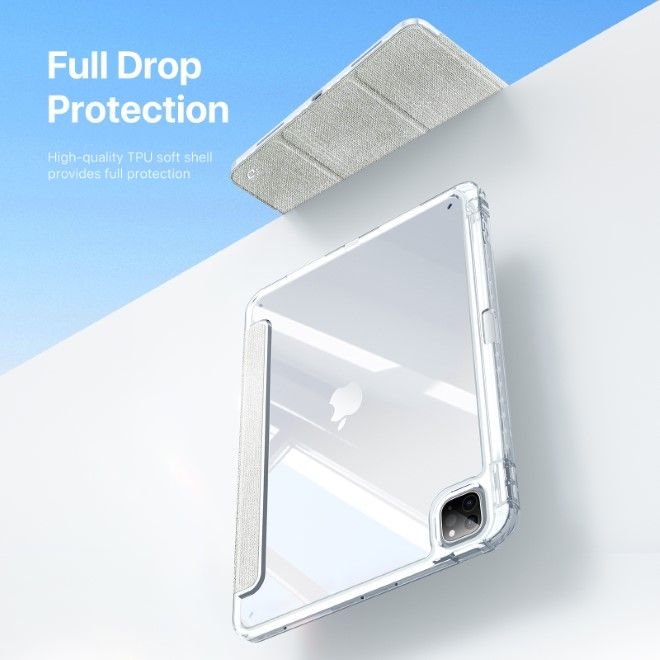 Dux Ducis - iPad Pro 11 (2024) Hülle - Leder Bookcover - Unid Series - grün
