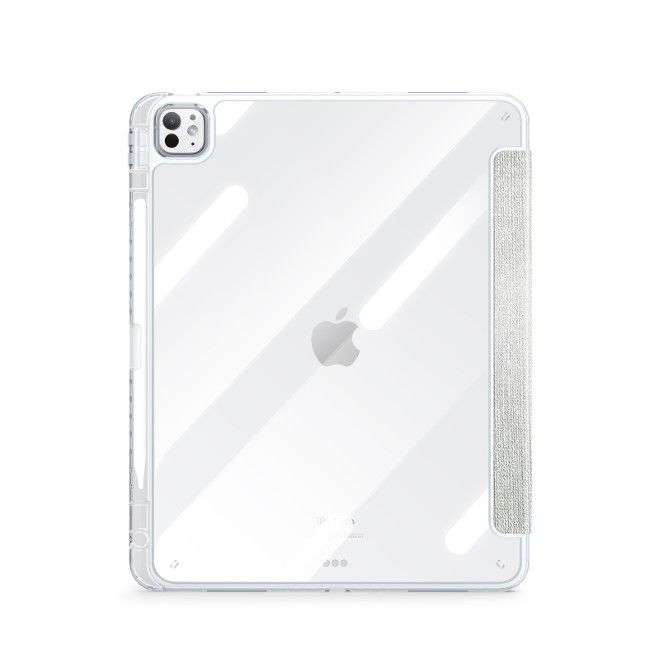 Dux Ducis - iPad Pro 13 (2024) Hülle - Leder Bookcover - Unid Series - grün