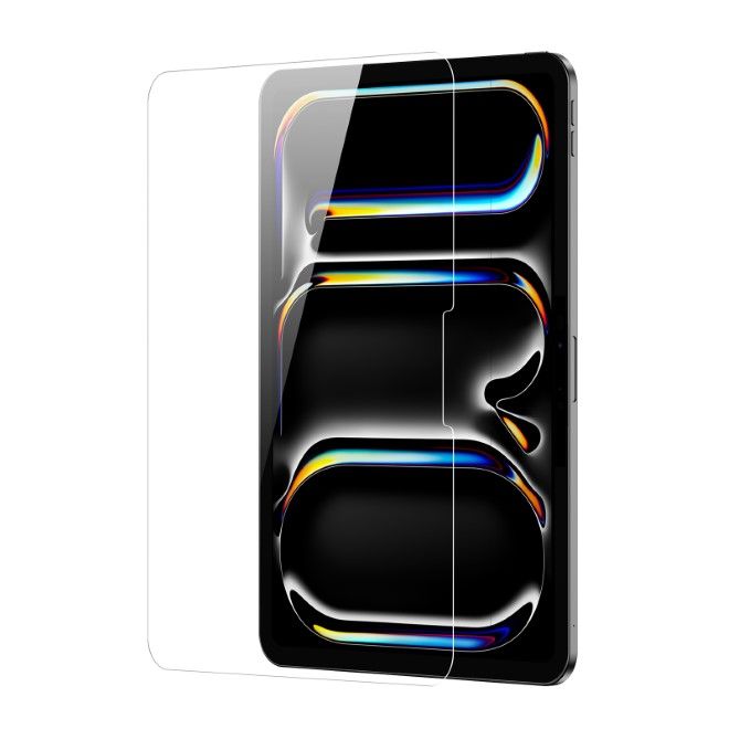 Dux Ducis - iPad Pro 11 (2024) Schutzglas Displayschutz (2 Stück) - 2.5D Full Screen - transparent