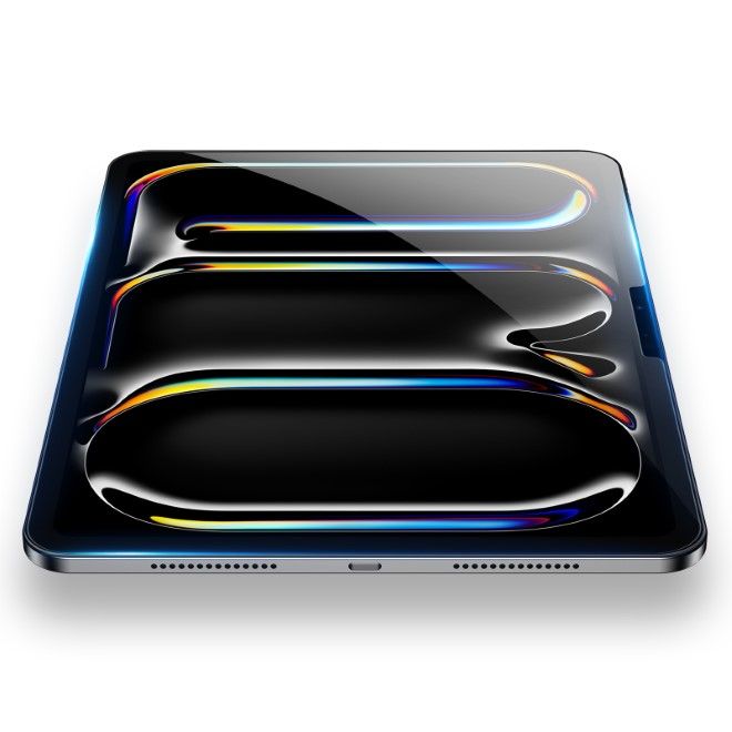 Dux Ducis - iPad Pro 11 (2024) Schutzglas Displayschutz (2 Stück) - 2.5D Full Screen - transparent