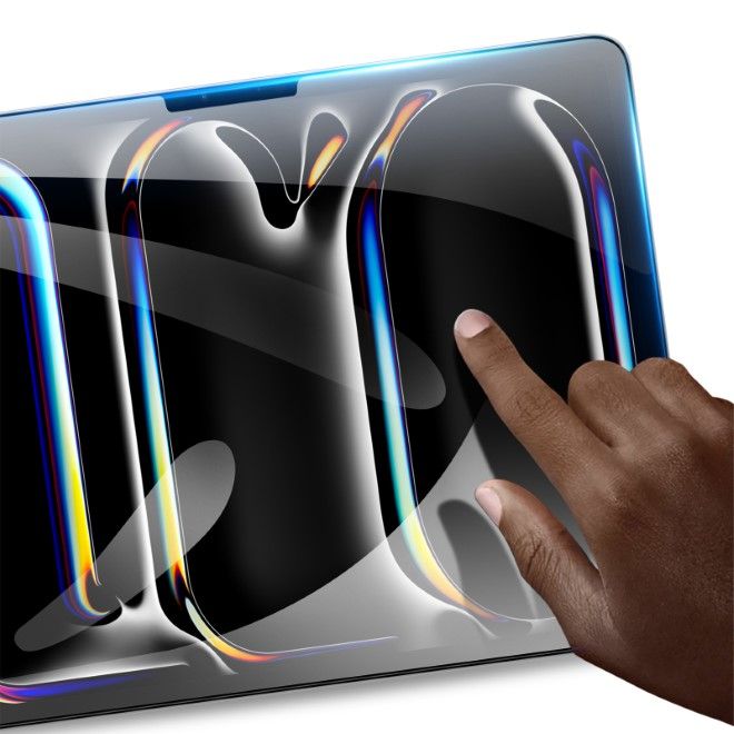 Dux Ducis - iPad Pro 13 (2024) Schutzglas Displayschutz (2 Stück) - 2.5D Full Screen - transparent