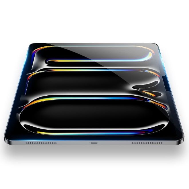 Dux Ducis - iPad Pro 13 (2024) Schutzglas Displayschutz (2 Stück) - 2.5D Full Screen - transparent