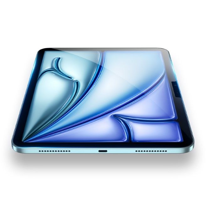 Dux Ducis - iPad Air 13 (2025/2024) Schutzglas Displayschutz (2 Stück) - 2.5D Full Screen - transparent