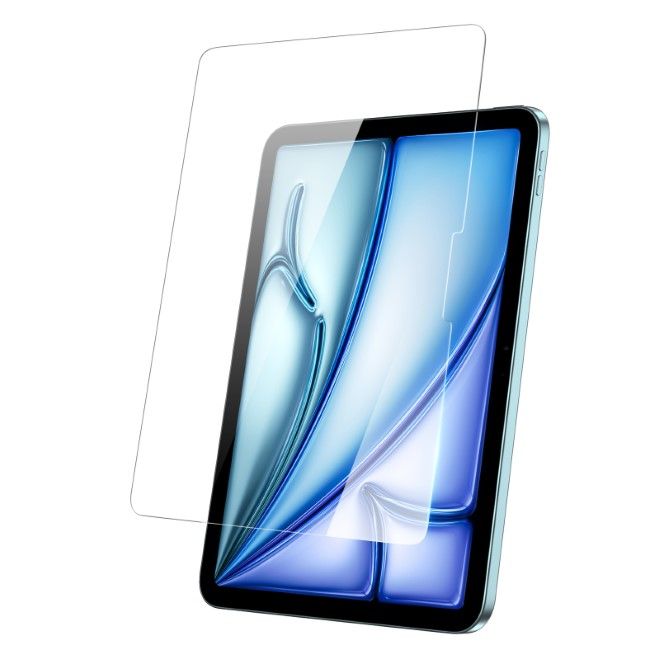 Dux Ducis - iPad Air 13 (2025/2024) Schutzglas Displayschutz (2 Stück) - 2.5D Full Screen - transparent
