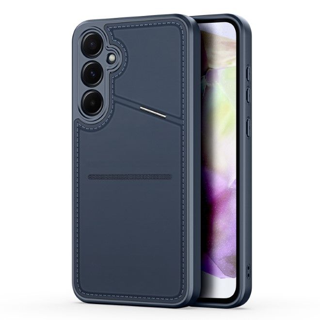 Dux Ducis - Samsung Galaxy A35 5G Hülle - PC und TPU Hardcase - Rafi II Series - blau