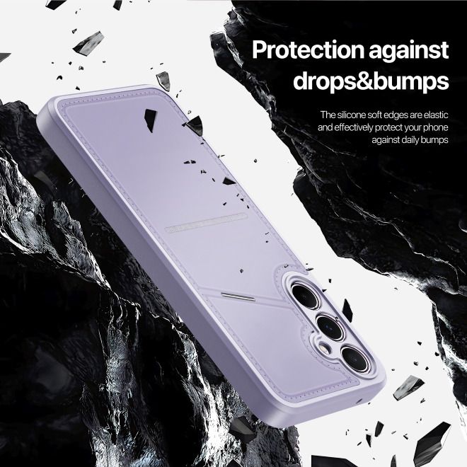 Dux Ducis - Samsung Galaxy A35 5G Hülle - PC und TPU Hardcase - Rafi II Series - purpur