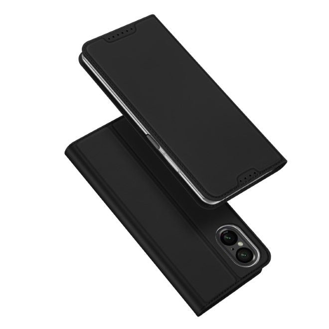Dux Ducis - Sony Xperia 10 VI Hülle - Handy Bookcover - Skin Pro Series - schwarz