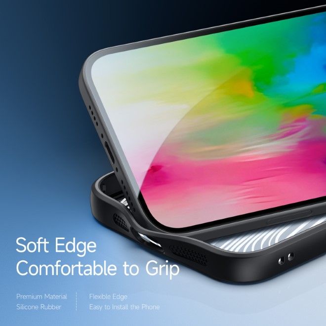 Dux Ducis - iPhone 16 Plus Hülle - Hardcase - MagSafe - Aimo Mag Series - schwarz