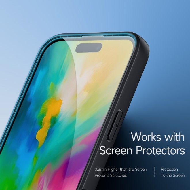 Dux Ducis - iPhone 16 Plus Hülle - Hardcase - MagSafe - mit Standfunktion - Aimo Mag Stand Series - schwarz