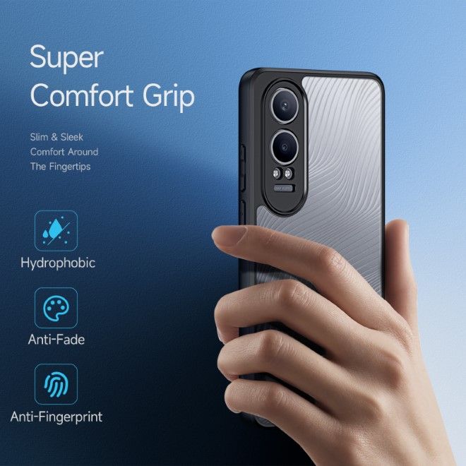 Dux Ducis - OnePlus Nord CE 4 Lite Hülle - Hardcase - Aimo Series - schwarz