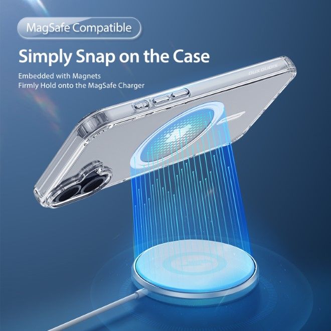Dux Ducis - iPhone 16 Plus Hülle - Hardcase - Clin Mag Series - transparent