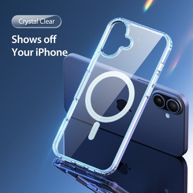 Dux Ducis - iPhone 16 Plus Hülle - Hardcase - Clin Mag Series - transparent