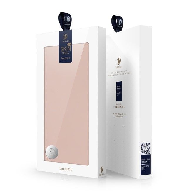 Dux Ducis - iPhone 16 Hülle - Handy Bookcover - Skin Pro Series - pink