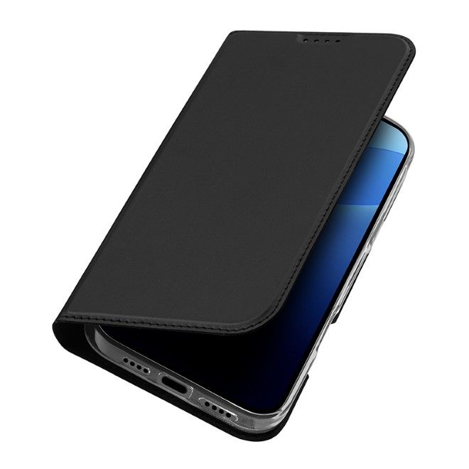 Dux Ducis - iPhone 16 Pro Hülle - Handy Bookcover - Skin Pro Series - schwarz