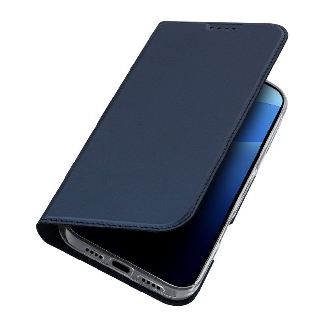 Dux Ducis - iPhone 16 Pro Hülle - Handy Bookcover - Skin Pro Series - blau