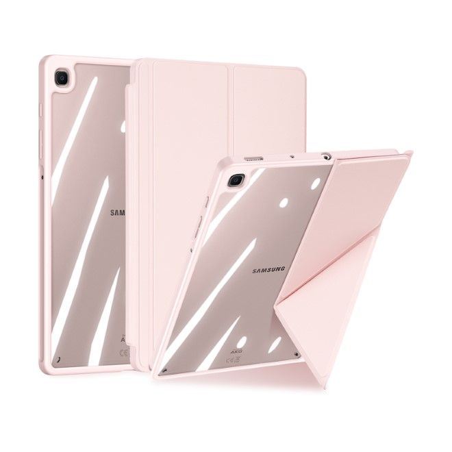 Dux Ducis - Samsung Galaxy Tab S6 Lite (2020/2022/2024) Hülle - Leder Bookcover - Magi Series - rosa
