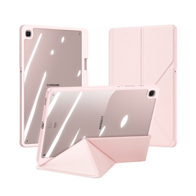 Dux Ducis - Samsung Galaxy Tab S6 Lite (2020/2022/2024) Hülle - Leder Bookcover - Magi Series - rosa