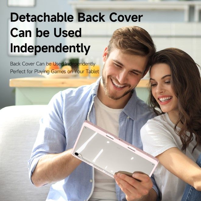 Dux Ducis - Samsung Galaxy Tab S9 / S9 FE Hülle - Leder Bookcover - Magi Series - rosa