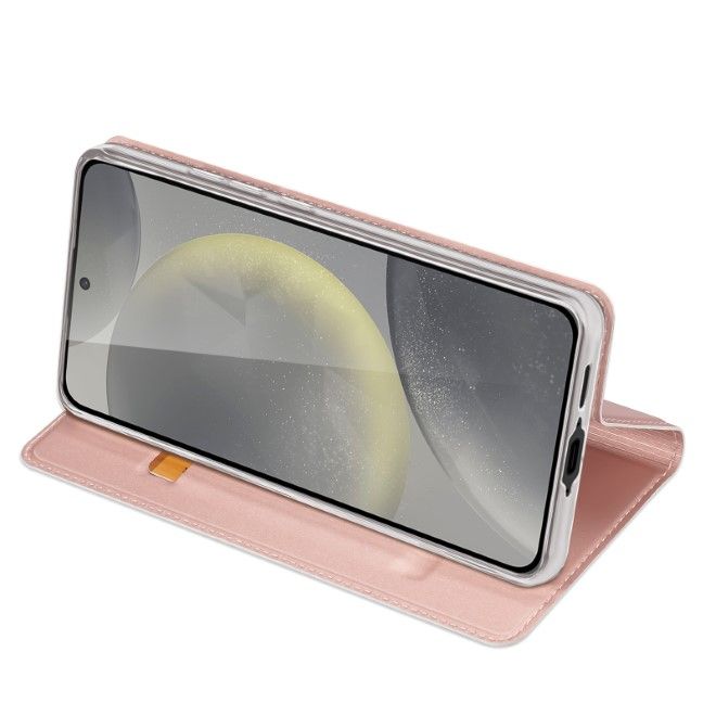 Dux Ducis - Samsung Galaxy S24 FE Hülle - Handy Bookcover - Skin Pro Series - pink