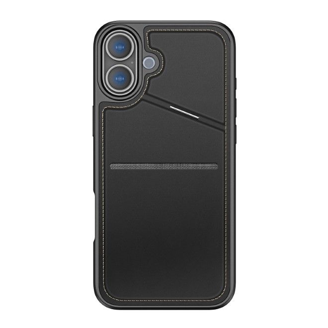 Dux Ducis - iPhone 16 Hülle - PC und TPU Hardcase - Rafi II Mag Series - schwarz