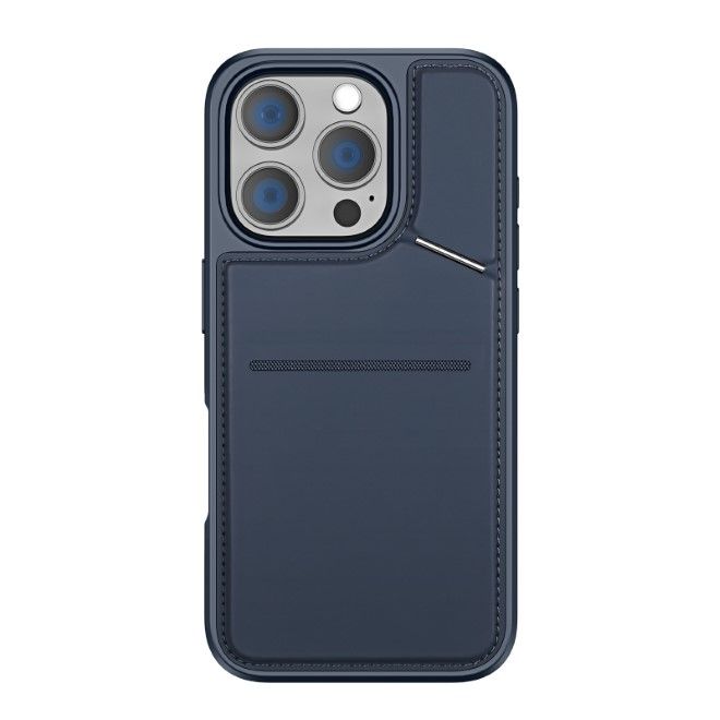 Dux Ducis - iPhone 16 Pro Hülle - PC und TPU Hardcase - Rafi II Mag Series - blau