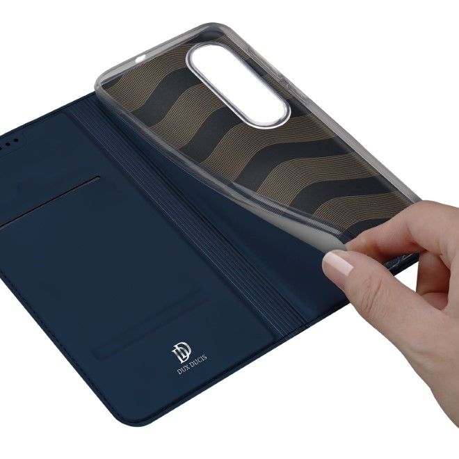 Dux Ducis - OnePlus Nord CE 4 Lite Hülle - Handy Bookcover - Skin Pro Series - blau