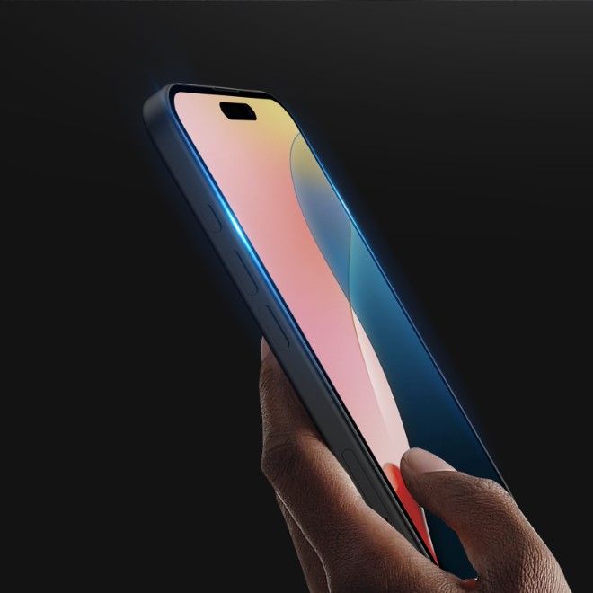 Dux Ducis - iPhone 16 Schutzglas - aus gehärtetem Glas - 10D - schwarz