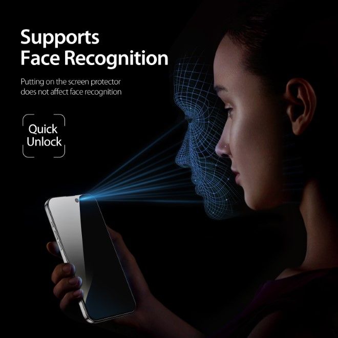 Dux Ducis - iPhone 16 Plus Schutzglas - aus gehärtetem Glas - mit Sichtschutz - Privacy - schwarz