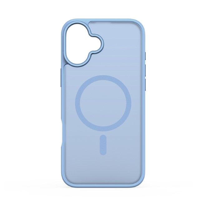 Dux Ducis - iPhone 16 Plus Hülle - TPU und PC Hardcase - MagSafe kompatibel - Yind Series - hellblau