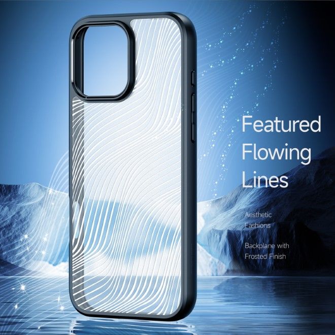 Dux Ducis - iPhone 16 Pro Hülle - Hardcase - Aimo Series - schwarz