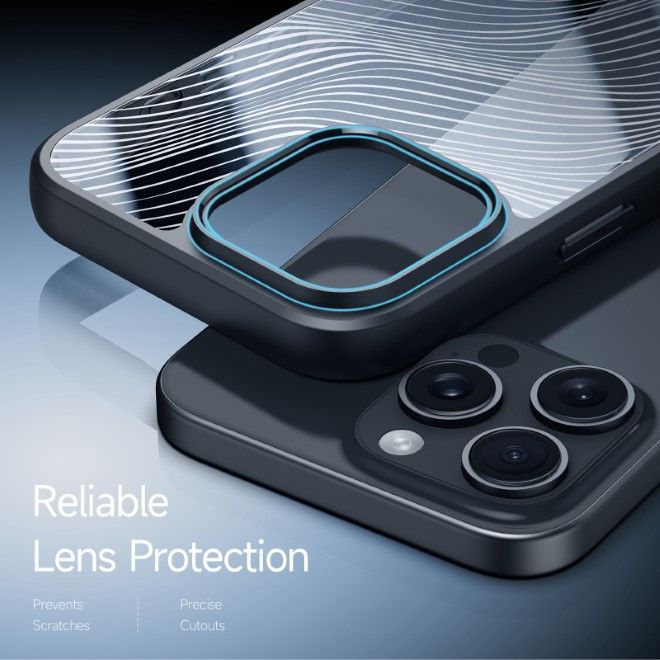Dux Ducis - iPhone 16 Pro Hülle - Hardcase - Aimo Series - schwarz