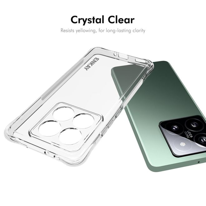 Enkay - Xiaomi 14T Pro Hülle - Softcase TPU Series - transparent