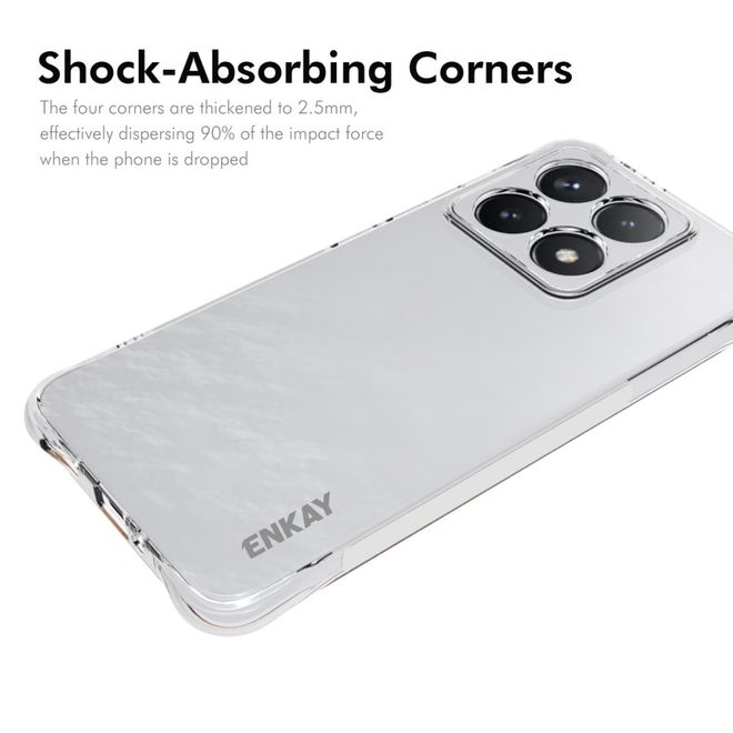 Enkay - Xiaomi 14T Hülle - Softcase TPU Series - transparent