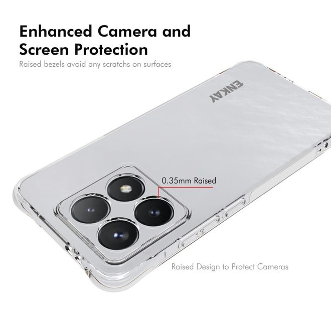 Enkay - Xiaomi 14T Hülle - Softcase TPU Series - transparent