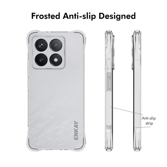 Enkay - Xiaomi 14T Hülle - Softcase TPU Series - transparent