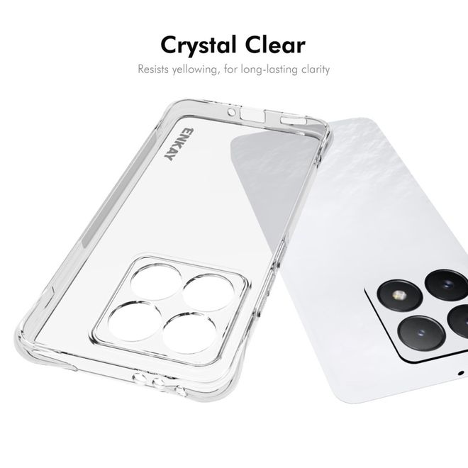 Enkay - Xiaomi 14T Hülle - Softcase TPU Series - transparent