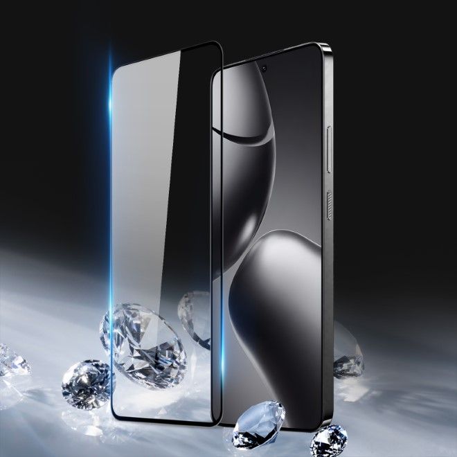 Dux Ducis - Xiaomi 14T / 14T Pro Schutzglas Displayschutz - 9D Full Screen Panzer Glas - transparent