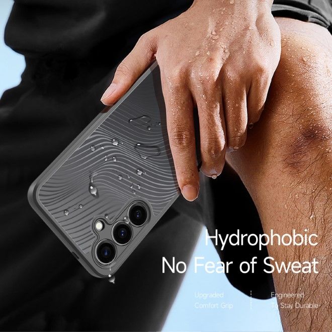 Dux Ducis - Samsung Galaxy S25 Hülle - Hardcase - Aimo Series - schwarz