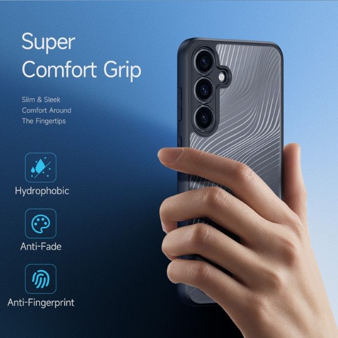 Dux Ducis - Samsung Galaxy S25+ Hülle - Hardcase - Aimo Series - schwarz