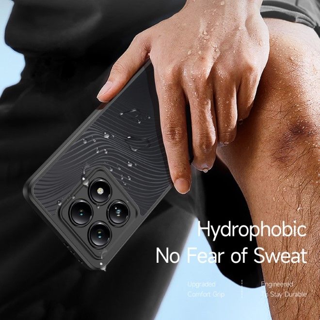 Dux Ducis - Xiaomi 14T Hülle - Hardcase - Aimo Series - schwarz